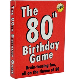GoForItGames.com The 80th Birthday Game - The turning 80 card game especially for 80 year olds created with 80th birthday presents for men and 80th birthday gifts for women in mind.