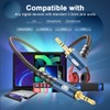 EMK Rectangular 3.5 mm AUX Cable, 3.5 mm TRS Additional