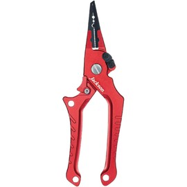 Jackson One-Touch Lock Aluminum Pliers Red (Red)