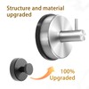 Gabeerso Suction Hooks Towel Hooks for Bathroom No-Drill Stainless Steel