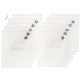 Ohm Electric COK-PSLFM1810C 08-5412 Vacuum Saver Dedicated Zipper Bag, M Size, Pack of 10