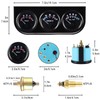 3 in 1 Oil Pressure Gauge Water Pressure Gauge Volt