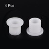 QUARKZMAN 4 Pcs Flanged Plain Bearings Plastic Bushings 10mm Bore