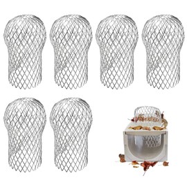 Downpipe protection, gutter protection, leaf sieve, leaf gutter screen, metal gutters, leaf protection, leaf guard, leaf guard, rain gutter leaf protection, rain pipe protection for leaves moss (6)