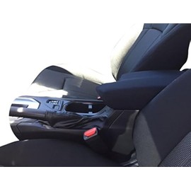 Auto Console Covers- Fits The Subaru Impreza 2017-2023 Center Console Armrest Cover Waterproof Neoprene Fabric-Black