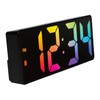 Equity 617-386 2” Gradient Digital Alarm Clock with Indoor Temperature