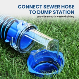 DUMPMAN RV Sewer Hose Elbow, Only for DUMPMAN Sewer Hose, Do Not Use with Other Brand