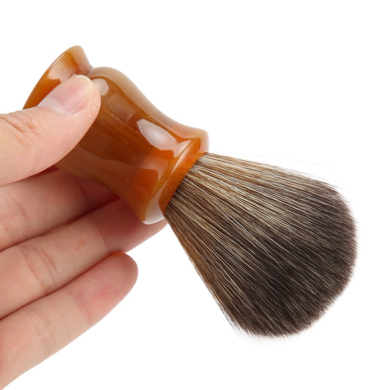 Portable Beard Brush Men Shaving Foam Brush Quick Drying Imitation