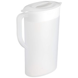 Pearl Metal Cold Water Tea Barley Tea Pot 0.6 gal (2.0 L) Cold Water Bottle NEW Coolier HB-5185 White