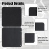 BOHUIZ Pack of 10 Grip Pads, Weight Training, Neoprene Grip