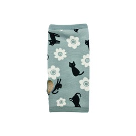 Maruwa Boeki Warm Hand Warmer Flower Cat Size: Approx. W10 D1 H18.5 2003964-01