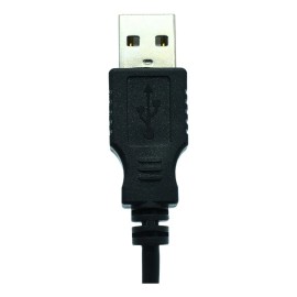 Camara Web Ovaltech Fhd Pro Pc10 Microfono Luz Led, Usb 2.0 Color Negro