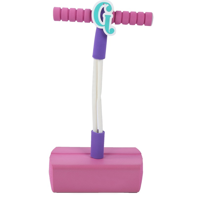 Outdoor Sports Jumping Stilts Toy with Lighting Sound Interactive Game