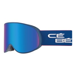 Cébé Unisex - Adult Attraction Ski Goggles Matt Blue Red Large