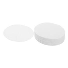 SEWACC 300pcs Unbleached Coffee Filter Papers Round Filters for Espresso Machines Coffee Makers Precision Fit for Drip Brewing Compatible with Various Brewing Methods