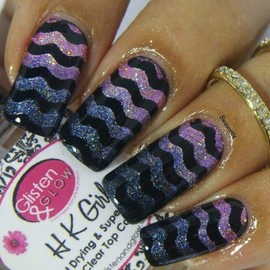 Wavy Line Vinyls By Twinkled T - 1 Sheet of 150 Vinyls