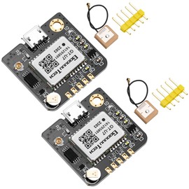 MakerFocus 2 Pack GT-U7 GPS Module Satellite Navigation Positioning GPS Receiver Drone Microcontroller Compatible with NEO-6M 51 Microcontroller STM32 Arduino UNO R3