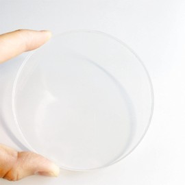 Coaster Template, Clear Acrylic Template, Woodworking Router Template (Round)