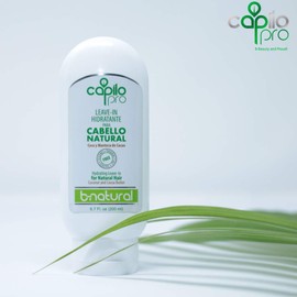 Capilo Pro B-Natural Leave-In Conditioner w/Coconut Oil and Cocoa Butter (6.7 oz Bottle); No Parabens, Salt, Sulfate, Silicone, Mineral Oil or Petrolatum Jelly
