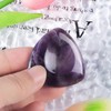 Artistone Amethyst Crystal Thumb Worry Stones Chakra Healing Crystals Stones