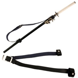 Armory Replicas Deluxe Sword Leather Katana Belt Strap – Adjustable Chest Harness for Sword Scabbard, Riveted Design, Ideal for Cosplay & Martial Arts (Sword Not Included)