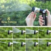 FANHAO Gartenbrause Metall Heavy Duty, Robuste Garten Wasserspritze zum Reinigen