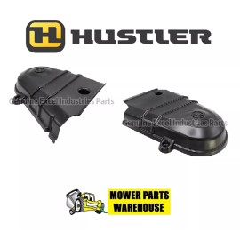HUSTLER GENUINE OEM HUSTLER MOWER 604722 RIGHT & 604723 LEFT DECK COVER BELT GUARD