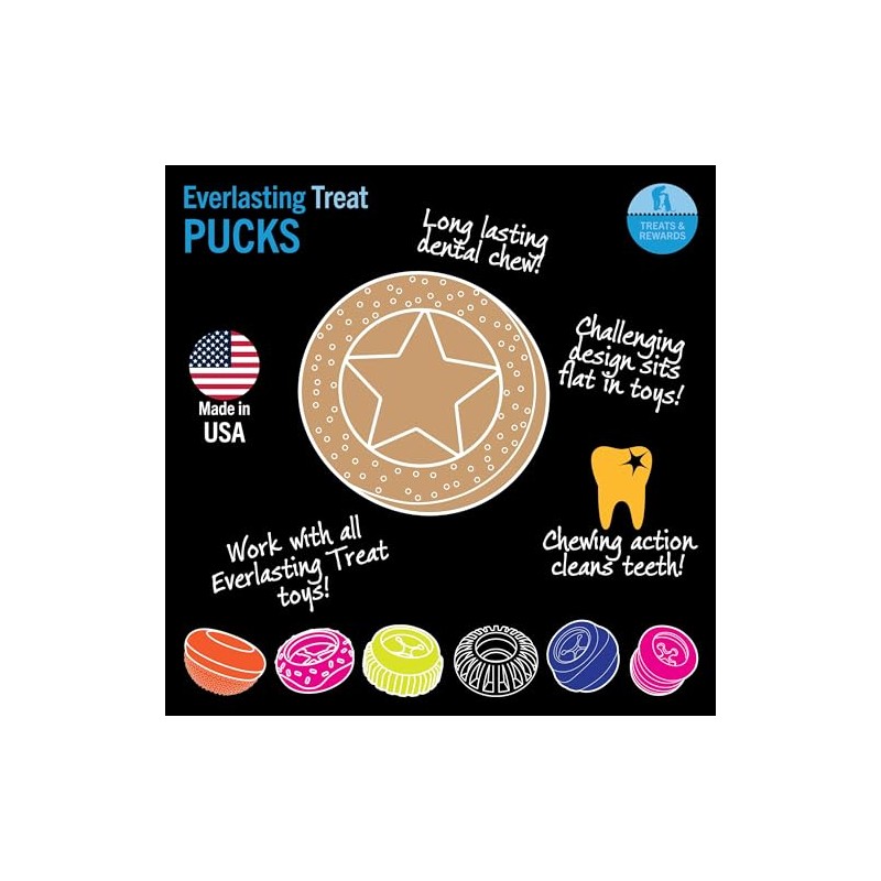 Starmark Everlasting Treat Puck Dental Chew for Small Dogs