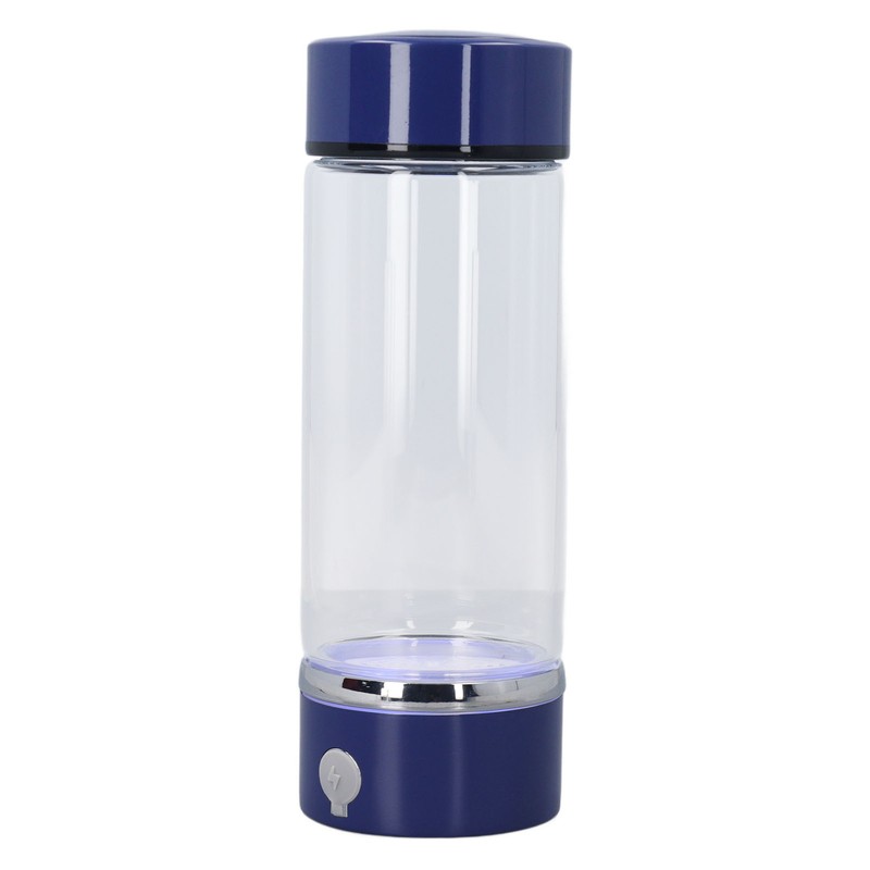 Hydrogen Water Bottle 420ml 3 Minute Rapid Electrolysis Hydrogen Rich