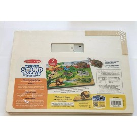 Melissa & Doug 2020 - WOODEN SOUND PUZZLE AT THE ZOO - AGES 2+ by MELISSA & DOUG