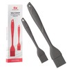 Kitchen Mama WaltzGrip Platinum Silicone Basting Pastry Brush: Set of