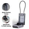 Master Lock High Capacity Key Lockbox, Combination Dial, Removable Cable