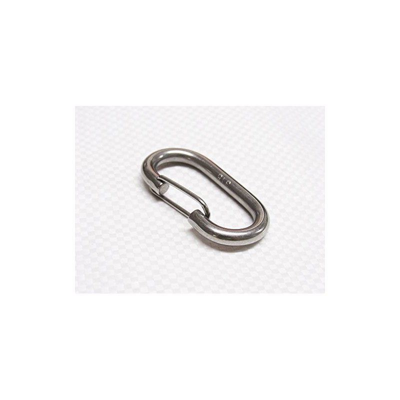 Stainless Steel Chain Link with Safety Catch 4MM