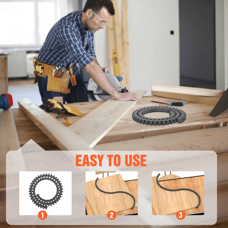 Router Templates for Woodworking, 39" Plastic Profiling Strip & Edge