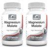 Magnesium Malate Capsules Not Tablets Bioavailable Mineral Supplement Easy to