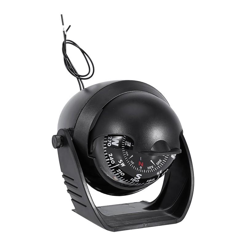 High Precision LED Light Pivoting Compass Navigation Electronic Compass For