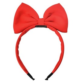 Red Bow Headbands for Women Big Bowknot Headband Headdress for Christmas Birthday Valentines Day Cosplay Party Costume Headwear Large Bow Hairbands for Girls Hair Bows Accessories