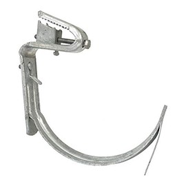 Gutter Holder for Trapezoidal and Corrugated Sheets Semi-Circular RG333 Galvanised Steel