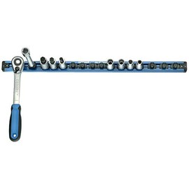 Gedore SL 1916 – carril-muelle 1/2, Magnetic, 580 mm