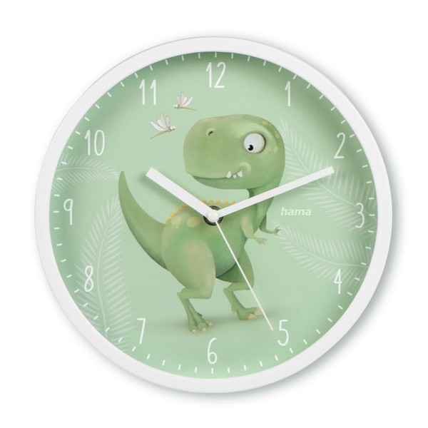 Hama Cebu Children's Wall Clock (No Ticking Noises, Analogue Quartz