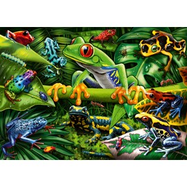 Ravensburger Amazing Amphibians 35 Piece Jigsaw Puzzle for Kids - 05174 - Every Piece is Unique, Pieces Fit Together Perfectly