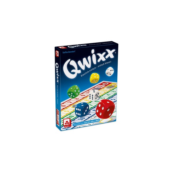 NSV - 4015 - QWIXX - nominated for game of the year 2013 - dice game (German edition)