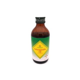 [LINK Natural Ashwagandha (Ayurvedic Oil, 6.1 fl oz (180 ml), Brown