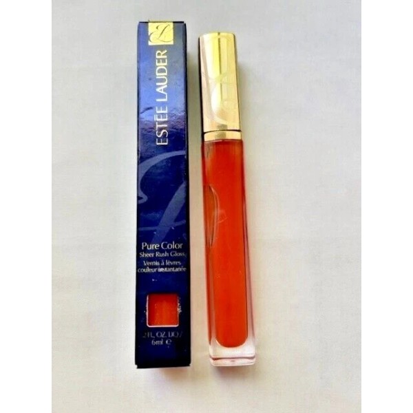 Estee Lauder Pure Color Sheer Rush Gloss POPPY SHOCK