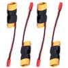 XT60 Male to Female Connectors with JST Female in-line Lipo