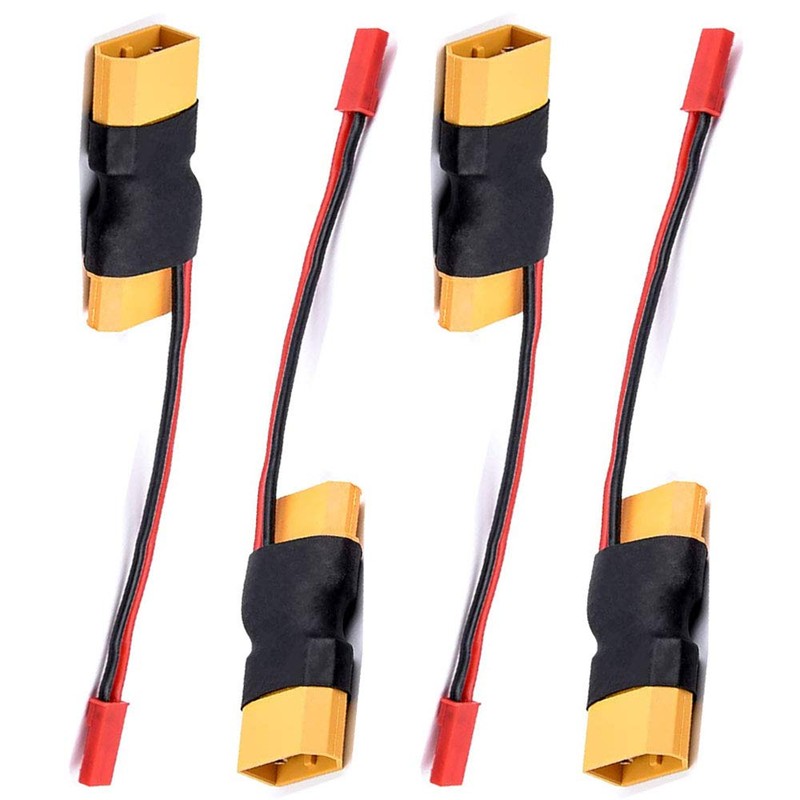 XT60 Male to Female Connectors with JST Female in-line Lipo