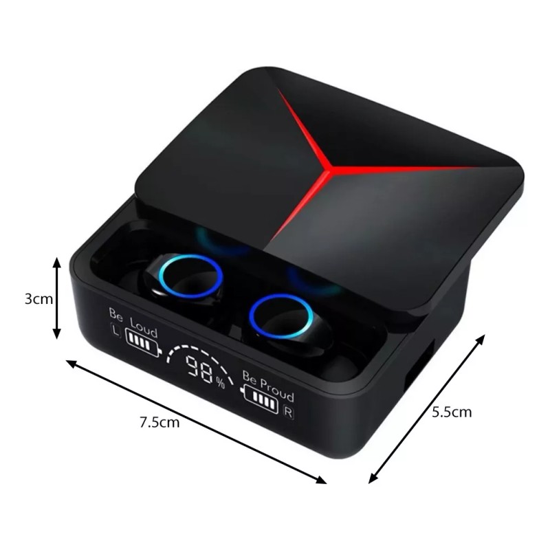 Maíz Audifonos Bluetooth Inalambrico Auriculares Pantalla Lcd