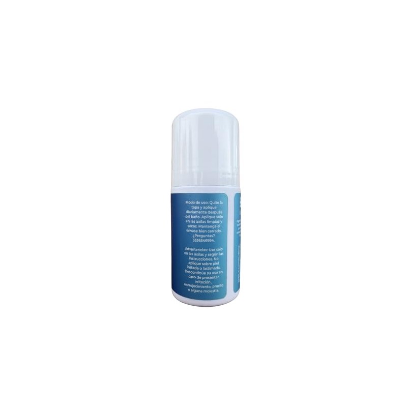 Desodorante Natural Hombre Roll On Blue 60ml 2 Pza