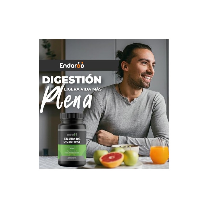 Enzimas Digestivas Suplemento Alimenticio Apoyo a la Digestión, Absorción de