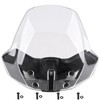 Hutexico Sport Windshield for All Ryker Models 3 Inches Adjustable